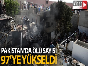 Pakistan'daki uçak kazasında ölü sayısı 97'ye yükseldi