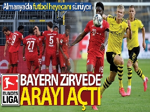 Bayern zirvede arayı açtı