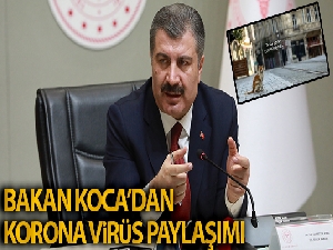Bakan Koca: 'Dünyada ilk vakanın görüldüğü günlerden öncesine dönmek henüz mümkün görünmüyor'