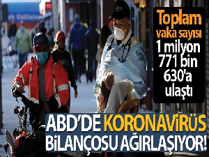 ABD'de korona virüsten ölenlerin sayısı 103 bin 413 oldu