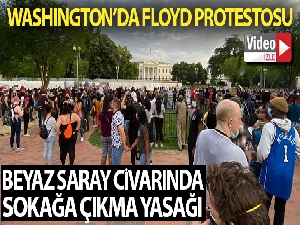 Washington'da Floyd protestosu