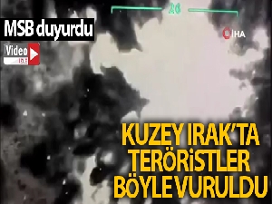 Irak'ın kuzeyinde 3 PKK'lı terörist etkisiz hale getirildi
