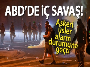 ABD'de devam eden protestolar kontrolden çıktı, 25 kentte sokağa çıkma yasağı ilan edildi