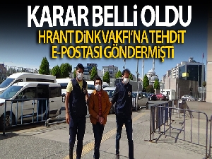 Hrant Dink Vakfı'na tehdit mesajı gönderen şüpheli tutuklandı