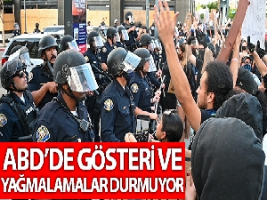 ABD'de gösteri ve yağmalamalar durmuyor