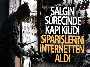 Salgın sürecinde kapı kilidi siparişlerini internetten aldı