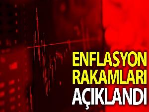 Enflasyon rakamları açıklandı
