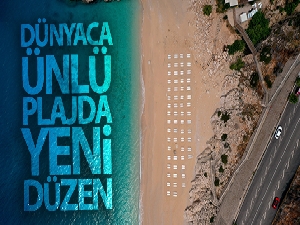 Dünyaca ünlü plajda ‘yeni düzen'