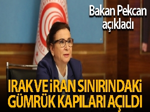 Irak ve İran sınırındaki gümrük kapıları yük taşımacılığına açıldı