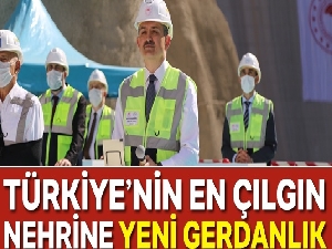 Türkiye'nin en çılgın nehrine yeni gerdanlık