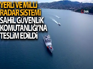 Sahil Gözetleme Radar Sistemi ilk yazılım paketi Sahil Güvenlik Komutanlığı'na teslim edildi