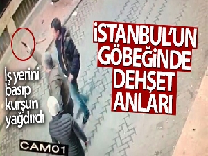 İstanbul'un göbeğinde dehşet anları kamerada
