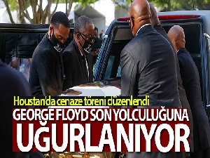 Floyd için son yolculuğuna uğurlanacağı Houstan'da cenaze töreni
