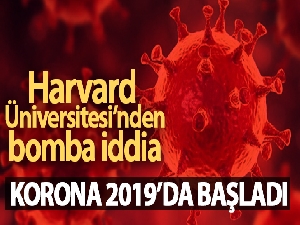 Harvard Üniversitesi: 'Koronavirüs 2019 sonbaharda yayılmaya başlamış'