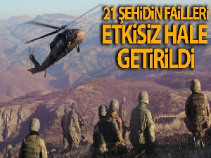 Elazığ'da etkisiz hale getirilen 16'sı sivil 21 şehidin faili ikinci terörist de turuncu kategoride çıktı