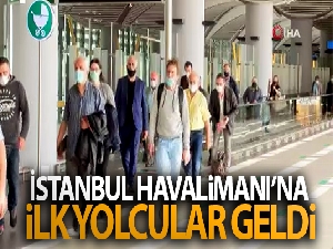 İstanbul Havalimanı'na ilk yolcular geldi