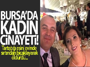 Bursa'da kadın cinayeti