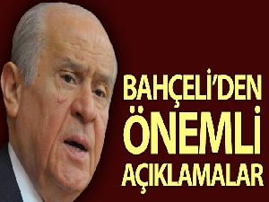 Bahçeli: 'Yapılan askeri operasyon milletimizde memnuniyetle karşılanmıştır'