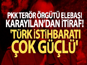 PKK terör örgütü elebaşı Karayılan'dan itiraf: 'Türk istihbaratı çok güçlü'