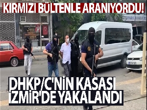 Terör örgütü DHKP/C'nin kasası olduğu ifade edilen M.S.D hücre evinde yakalandı
