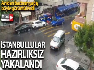 İstanbul'da yağış etkili oluyor