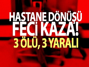 Kastamonu'da hastaneden dönen ailenin otomobili çaya uçtu: 3 ölü, 3 yaralı