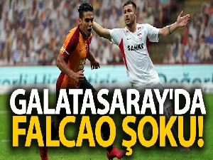 Galatasaray'da Falcao şoku!