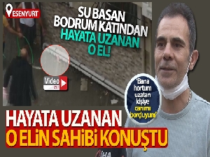 Esenyurt'ta hortumla hayata tutunan vatandaş yaşadığı dehşet anlarını anlattı