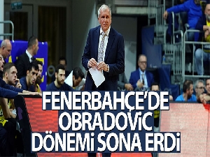 Fenerbahçe'de Obradovic dönemi sona erdi