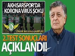 Akhisarspor'da 2.koronavirüs test sonuçları açıklandı