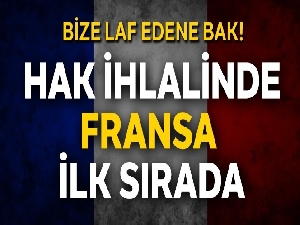 ‘Adil yargılanmayı' en çok  ihlal eden ülke Fransa