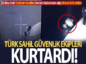Yunan Sahil Güvenliği'nden bir barbarlık daha!