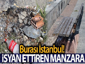 İstanbul'da vatandaşların geride bıraktığı manzara isyan ettirdi
