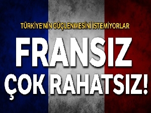 Fransız çok rahatsız