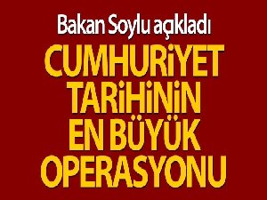 Zehir tacirlerine Cumhuriyet tarihinin en büyük operasyonu