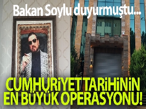 Cumhuriyet tarihinin en büyük operasyonu 'Bataklık'tan ilk görüntüler