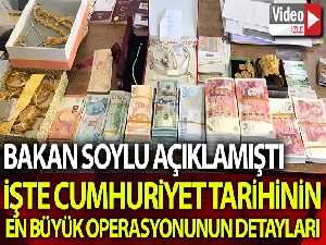Bakan Soylu'nun açıkladığı Cumhuriyet tarihinin en büyük operasyonun detayları belli oldu
