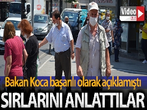 Bakan Koca'nın açıkladığı başarılı ilde vatandaşlar başarının sırrını açıkladı