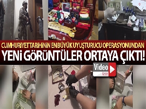 281 taşınmaza el konulan 'Bataklık' operasyonundan yeni görüntüler ortaya çıktı