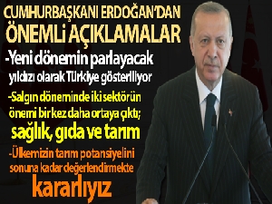 Cumhurbaşkanı Erdoğan: 'Yeni dönemin parlayacak yıldızı olarak Türkiye gösteriliyor'