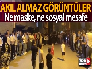 İstanbul'da düğün eğlencelerinde dehşete düşüren görüntüler