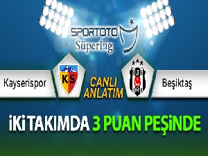 Kayserispor Beşiktaş Canlı Anlatım