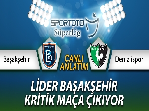 Başakşehir Denizlispor Canlı Anlatımı