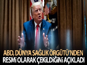 ABD'de Trump yönetimi, Dünya Sağlık Örgütü'nden çekildiğine dair Kongre'yi bilgilendirdi