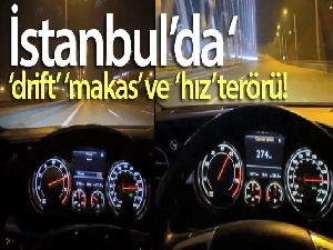 Mega kentin çeşitli noktalarında magandalar otomobillerle terör estirdi