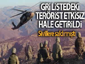 Sivillere saldıran Gri Liste'deki terörist etkisiz hale getirildi