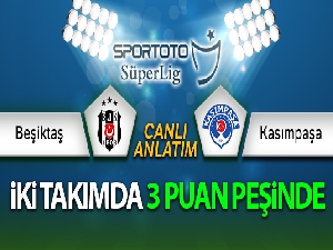 Beşiktaş Kasımpaşa Canlı Anlatım