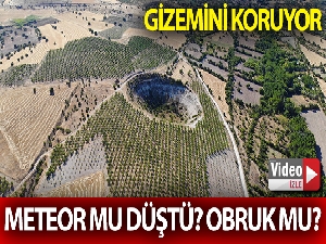 Meteor mu düştü, obruk mu "Kup" çukuru gizemini koruyor