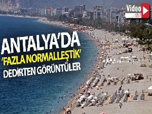 Dünyaca ünlü sahilde ‘çok fazla normalleştik' dedirten görüntüler