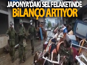 Japonya'daki sel felaketinde ölü sayısı 69'a yükseldi